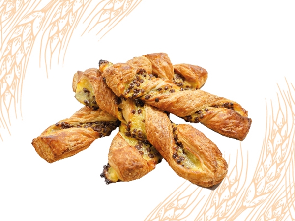 Choco croissant twister