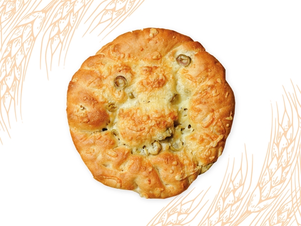 Breekbrood kaas olijf