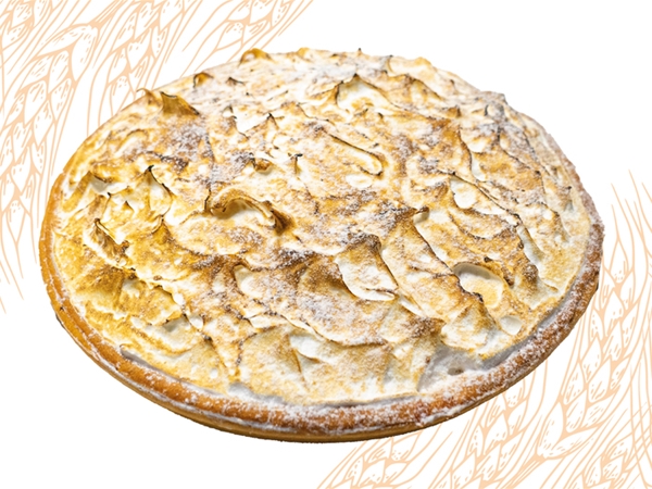 Halve Kersenschuimvlaai